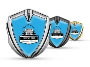 Car Brand Badges Pro Style Stainless Steel Edge